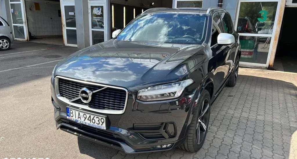 volvo podlaskie Volvo XC 90 cena 143990 przebieg: 172000, rok produkcji 2017 z Białystok